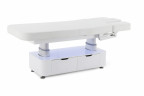 Массажный стол электрический MED-MOS ММКМ-2 (КО-157.1Д) белый, с подогревом ложа