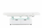 Массажный стол электрический MED-MOS ММКМ-2 (КО-157.1Д) белый, с подогревом ложа
