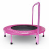 Батут с поручнем DFC JUMPFIT 36'' розовый